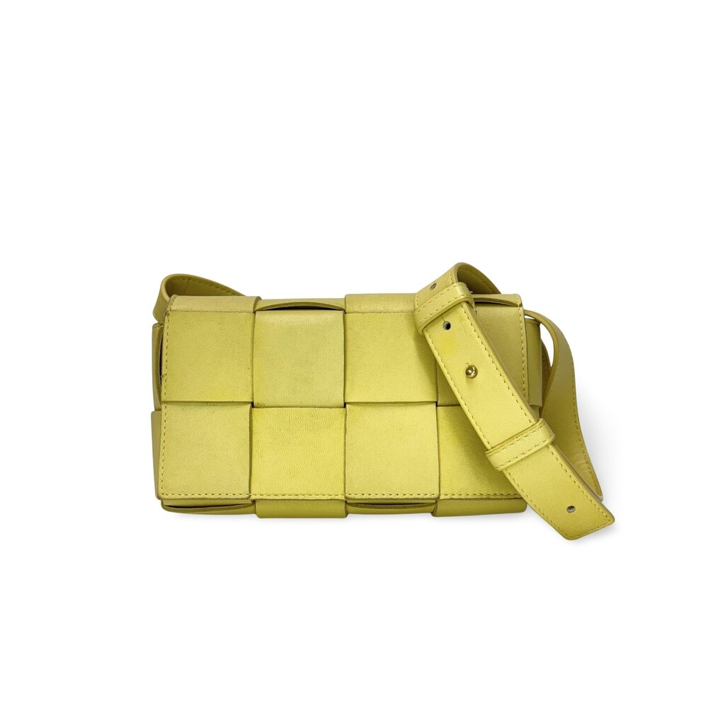 Bottega Veneta Fun Cassette Maxi Intrecciato Leather